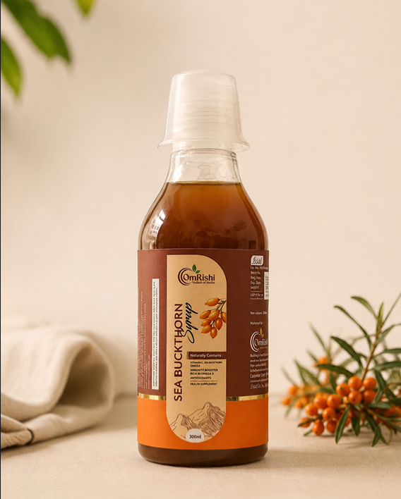 OmRishi Sea Buckthorn Syrup – 300ml