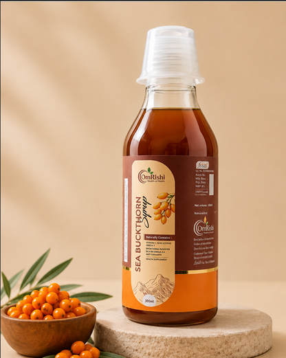 OmRishi Sea Buckthorn Syrup – 300ml
