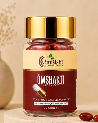 OmRishi OmShakti Gold Capsules – 30 Capsules-